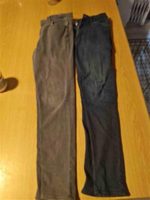 2 Exact skinny jeans for sale (34 Waist, 32 Length)