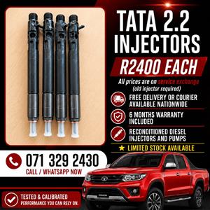 TATA 2.2 INJECTORS FOR SALE WITH WARRANTY INCLUDED 
