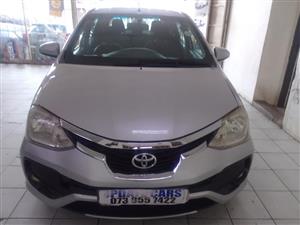 2018 Toyota Etios 1.5 Sprint Hatchback,  Silver Color Manual, Petrol Service book 72000km 