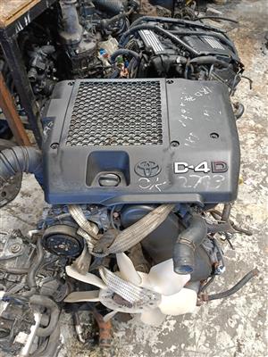 TOYOTA HILUX D4D 1KD ENGINES FOR SALE 