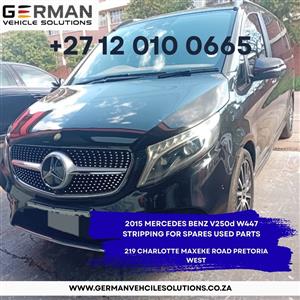 2015 Mercedes Benz V250d W447 Breaking for spares used 