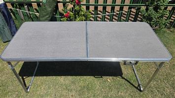 camping fold up table