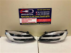 Volvo V40 left and right side Full LED system headlights