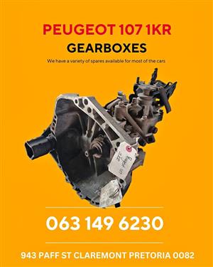 Peugeot 107 1KR gearbox 