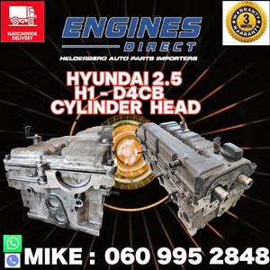 Original Import Hyundai H1 D4CB Cylinder Head