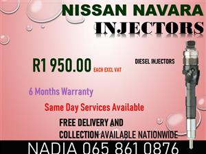 NISSAN NAVARA YD25 DIESEL INJECTORS FOR SALE