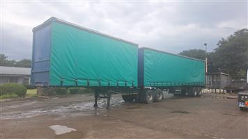 FOR SALE: 2002 SA Bodies Superlink Tautliner Trailer