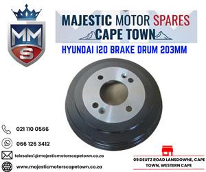 HYUNDAI I20 BRAKE DRUM 203MM