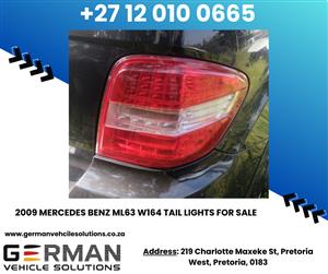 2009 mercedes benz ml63 w164 tail lights for sale 