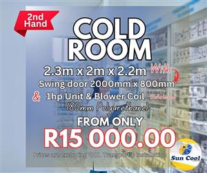 2.3m x 2m x 2.2m Cold Room