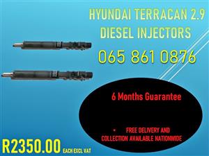 HYUNDAI TERRICAN DIESEL INJECTORS FOR SALE OR RECON ORIGINALS