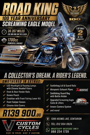 Stunning CVO Road King