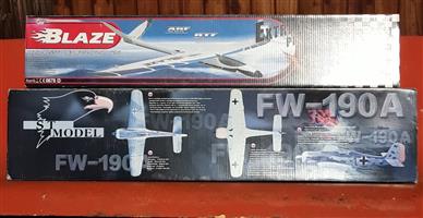 Radio  Controlled model aircraft for sale.