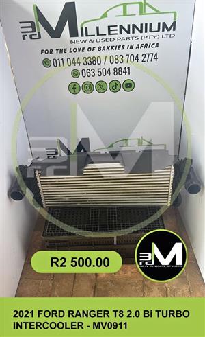 2021 FORD RANGER T8 2.0 BI TURBO INTERCOOLER - MV0911