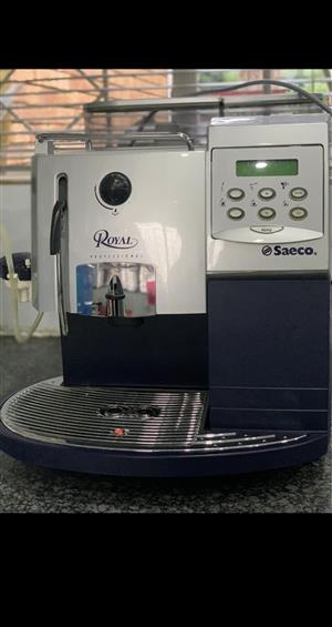 Saeco royal professional coffee machine
