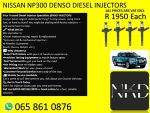 NISSAN NP300 DIESEL INJECTORS FOR SALE ON EXCHANGE OR RECON 