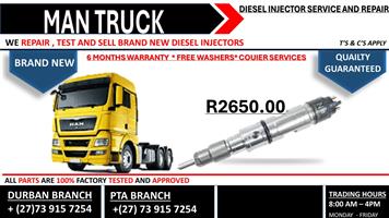 Man Truck Diesel Injectors 