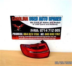 Audi A3 left side taillight