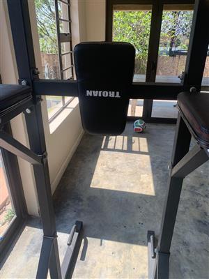 Trojan 4 in one Pull Up Rack, Like New