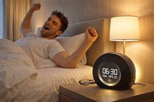 JBL Horizon Bluetooth clock radio with USB charging and ambient light