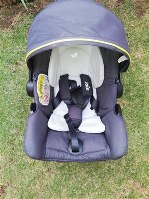 baby seat and pram combo