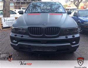 Special on SUV full car wrap, matte black