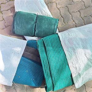 Shade netting/ground sheets