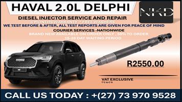 Haval 2.0L Delphi Diesel Injectors 
