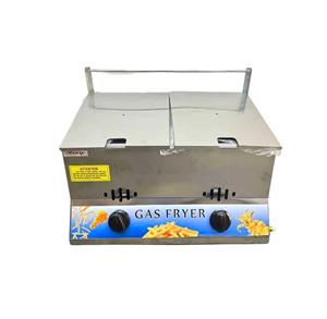 Aruif 12L Double Gas Fryer (6L + 6L)