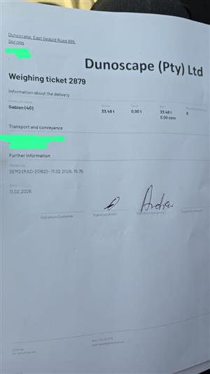 5x34 ton side tippers wanted Springs to Secunda 