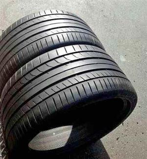 2 X 255/35/19 Continental SSR runflats tyres
