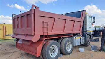 "Tipper Truck ,heavy lifting done right."