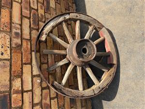 Ox Wagon wheel.