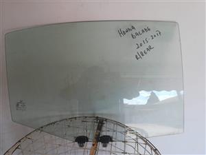 Honda balade 2015 to 2017 right rear door glass original