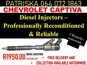 DIESEL INJECTORS FOR SALE -CHEVROLET CAPTIVA