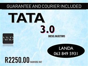 TATA 3.0 DIESEL INJECTORS FOR SALE OR RECON