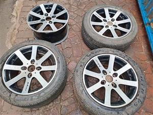 VW mk1 Citigolf megs n tyer size 15 inche for sale