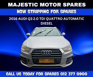 2016 Audi Q3 2.0 TDI Quattro Automatic Diesel – Stripping for Spares