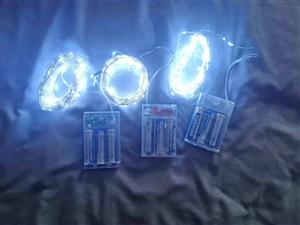 2x Fairy lights 20m and 1x 10m