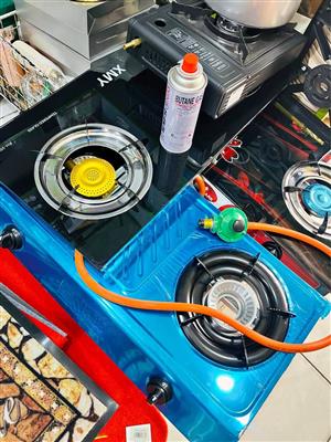 Gas stove and chip fryer