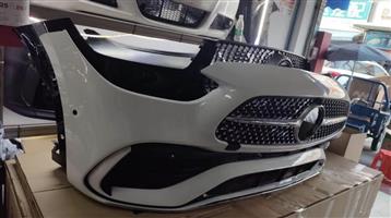 Mercedes Benz front bumper  V class AMG Line sport bumper  W206 Complete bumper 