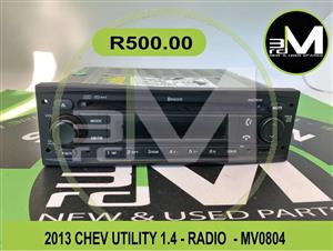 RADIO -CHEV UTILITY 1.4