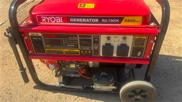 Ryobi 7.5KVA GENERATOR