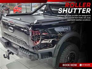 Double Cab Roller Shutters - Manual