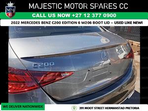 Mercedes C200 Edition 6 W206 Boot Lid for sale 