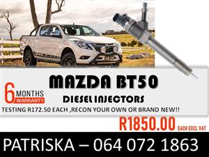 INJECTORS FOR MAZDA BT50 FOR SALE