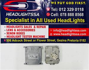 VW Tiguan R-line left and right side xenon headlight ballast/module (2018)