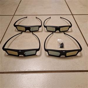 Active Shutter 3D Glasses for Sale