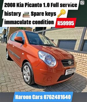  2008 Kia Picanto 1.0 service history spare keys immaculate condition
