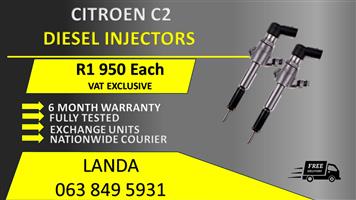 CITROEN C2 DIESEL INJECTORS FOR SALE OR RECON WITH WARRANTY                     